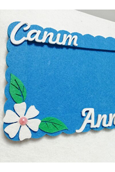 keçeli dünyam Frame My Dear Mother (Felt Fabric)