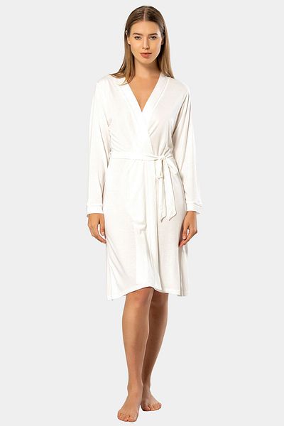 TÜREN Türen Women's Plain Banded Dressing Gown