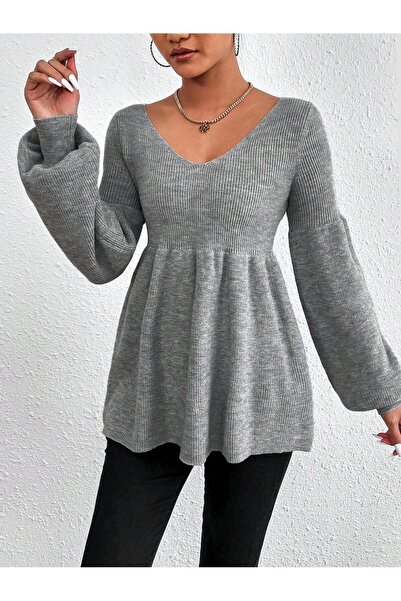 ATEMODAA Knitwear Sweater - Bell Skirt Design