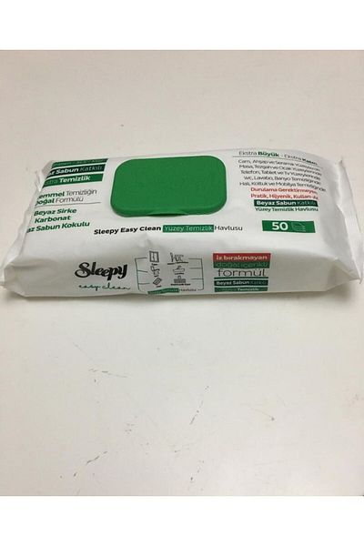Sleepy Easy Clean 50-Piece Surface Cleaning Towel