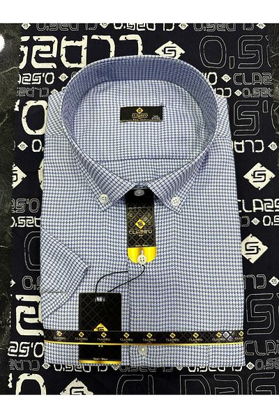CLASSO Plus Size Short Sleeve Shirt