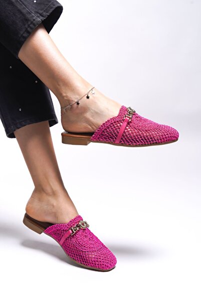 Riccon Γυναικείες παντόφλες Fuchsia Maendreil -0012100