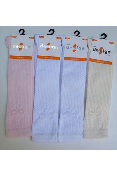 Design Socks Παιδικές κάλτσες 4 τεμαχίων με σχέδια μέχρι το γόνατο