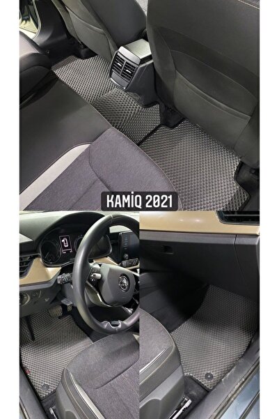 ŞAH EVA Skoda Kamiq 2019-sonrası Uyumlu Şahmatt Yeni Nesil Eva Paspas