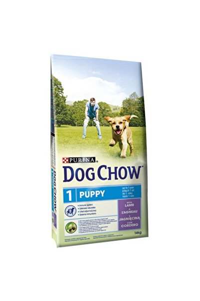 Dog Chow Purına Puppy Dog Chow Kuzu Etli Yavru Köpek Maması 14 Kg