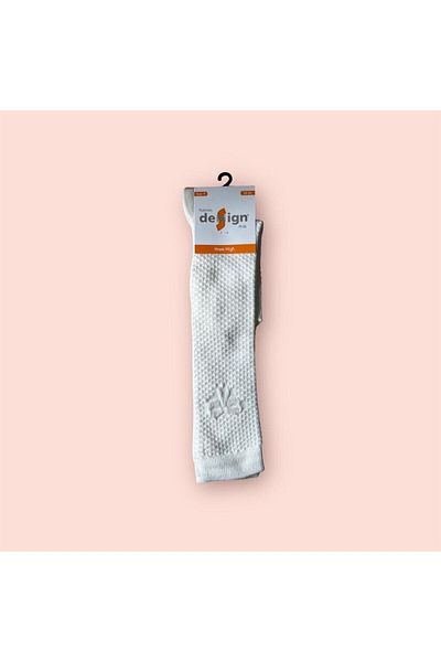 Design Socks Κάλτσες για κορίτσια με ανάγλυφο σχέδιο μέχρι το γόνατο