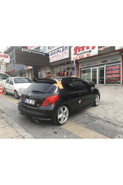 Fifty Tunning PEUGEOT 207 RC SPOİLER SPOYLER FİBER BOYASIZ
