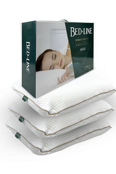 BED LİNE Bedline Visco Slim Comfort Perna 39*58*13 cm 3 buc