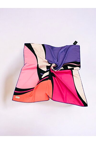 Akel Κασκόλ Alfa Twill - Χοντρό ριγέ σχέδιο, μέγεθος 95x95