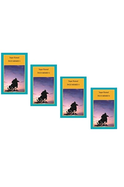 Yapı Kredi Yayınları Yaşar Kemal - Ince Memed Seti 1-2-3-4