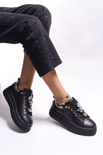 Riccon Thyllone Women's Sneakers00125189 Black