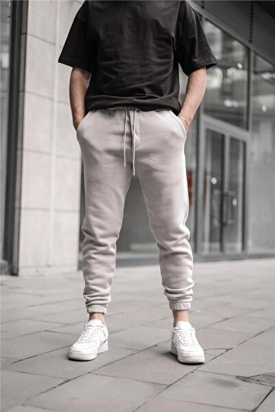 YAKAMEL Ανδρικό παντελόνι φόρμας Jogger με ελαστικό τελείωμα στα μπατζάκια κα...