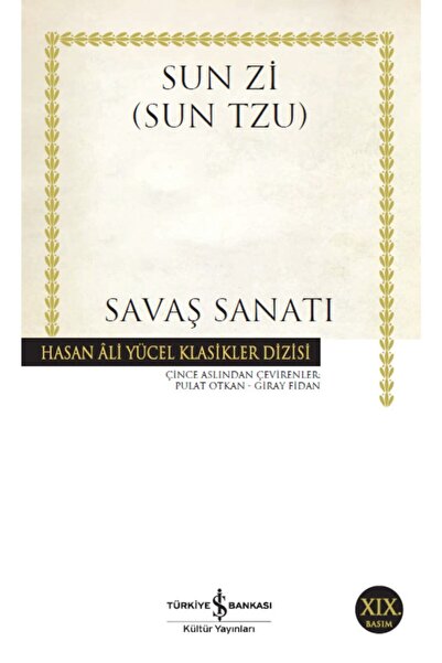 TÜRKİYE İŞ BANKASI KÜLTÜR YAYINLARI Savaş Sanatı