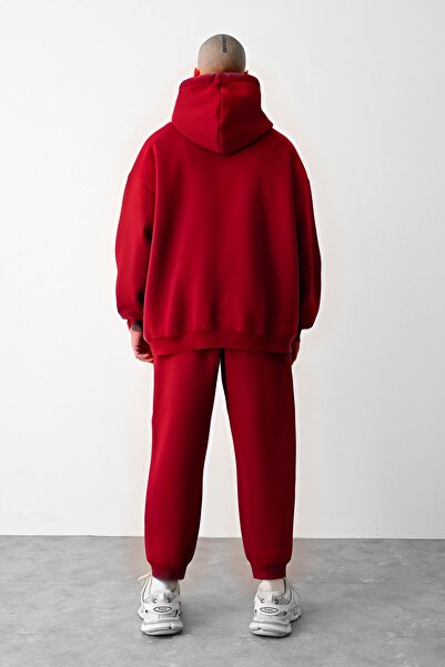 YAKAMEL OVERSİZE rahat kalıp Eşofman Takımı