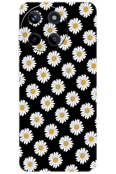 realme 11 (RMX3636) Uyumlu Kılıf Desen Baskılı Silikon Papatya Serisi STK:634...