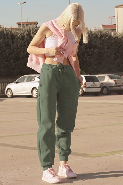 YAKAMEL Γυναικεία φόρμα τζόγκερ - με λωρίδες και τσέπες