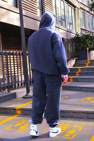 YAKAMEL Unisex Smoked Quality Tracksuit Set Thick Winter 3 Thread