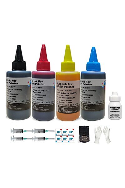 HP Kartuş Dolum Seti Deskjet 2710/ 2720 Yazıcı Uyumlu Seti 4x100ml