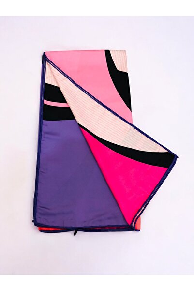 Akel Κασκόλ Alfa Twill - Χοντρό ριγέ σχέδιο, μέγεθος 95x95