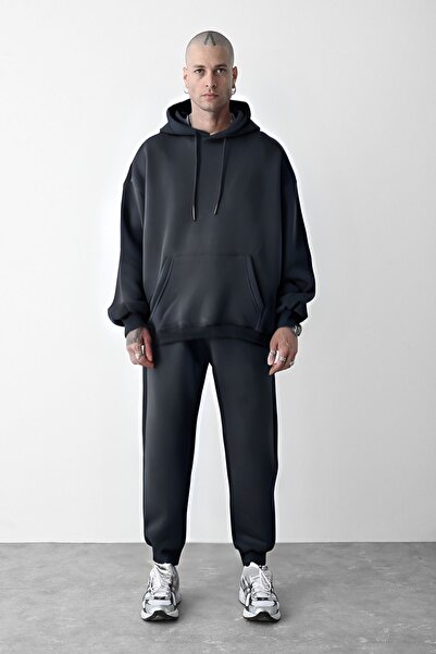 YAKAMEL OVERSİZE rahat kalıp Eşofman Takımı