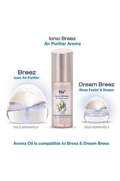 Blu Intelligent Health Solutions blu Breez Ionic Air Purifier Aroma Oil - Cooling Eucalyptus (100 ml)