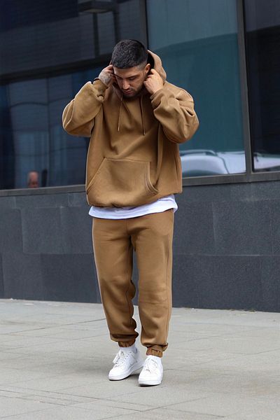 YAKAMEL Unisex Mink Quality Tracksuit Set Thick Winter 3 Thread