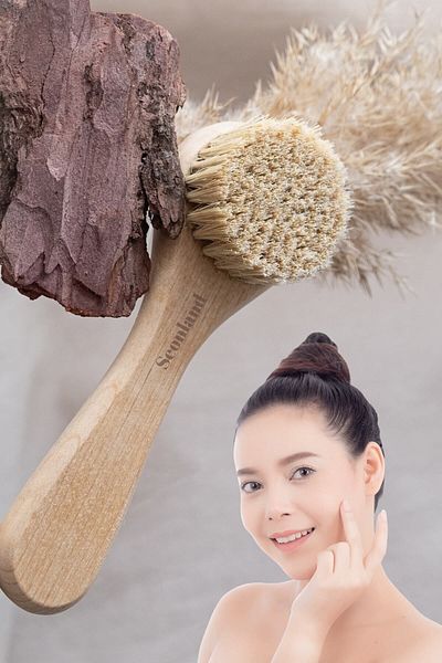 Seonland Blackhead Acne - 100% Natural Horsehair Facial Care Brush
