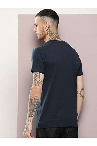 Dillinger By Styli Plain Cotton Regular Fit T-Shirt