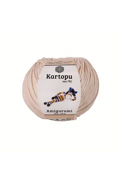 Kartopu Amigurumi Cotton Toy Punch Knitting Yarn Light Skin K354 50 Gr