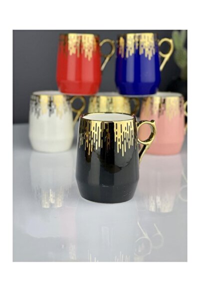 Genel Markalar Acar Lüx Porselen New Vanna Yaldızlı Kupa