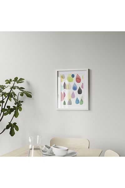 IKEA Λευκός Πλαίσιο RÖDALM 40x50 cm