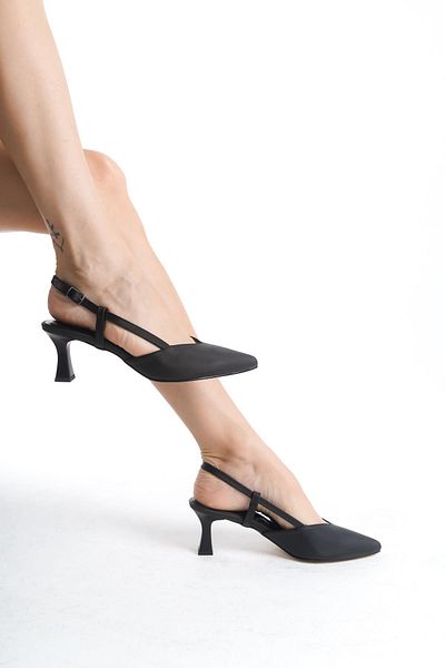 Modabuymus Μαύρο MiniParis Stiletto - Βραδινό φόρεμα με ανοιχτή πλάτη