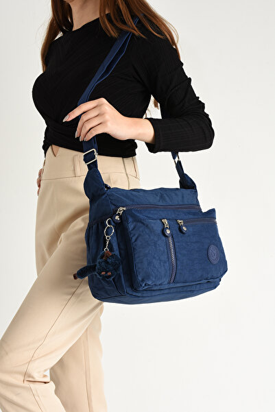 Çanta Trend 571 Колекції - Ультралегка сумка через плече з безліччю кишень та брелоком у вигляді мавпи в подарунок