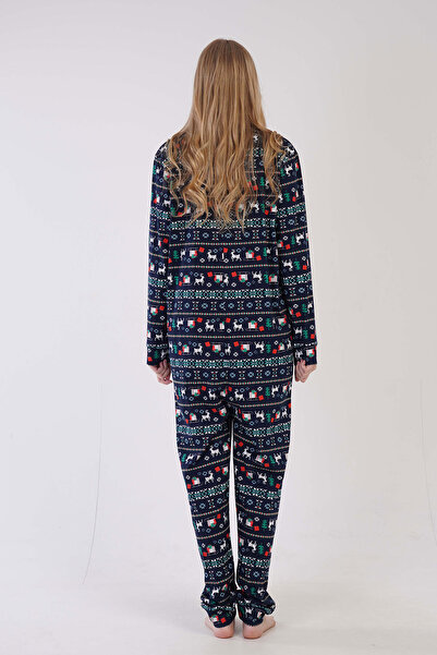 VİENETTA Pamuklu Kadın Tamamı Düğmeli Uzun Kol Tulum
, 308014