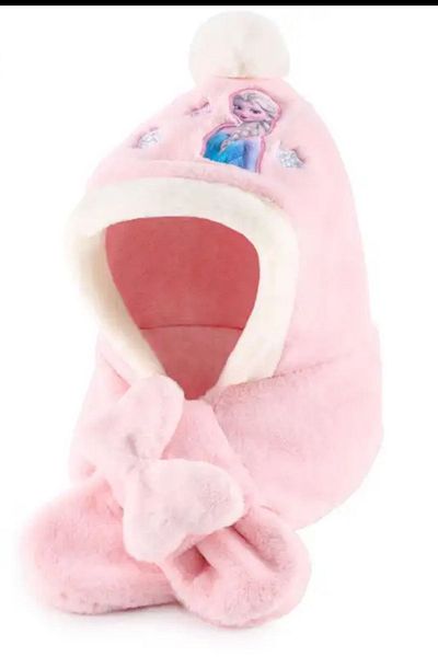 BATALLI Elsa Frozen Children's Scarf Beanie Age 3-10 (Very Thick)