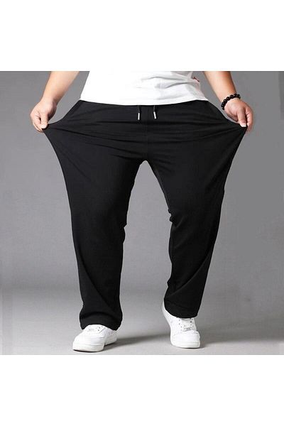 yg ydn giyim Μαύρη αθλητική φόρμα Battal Combed Cotton