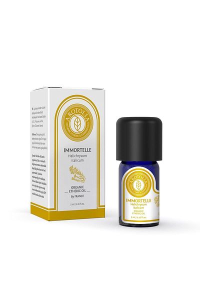 arotolia 5 ml Vegan Immortelle Essential Oil - 100% Organic Certified