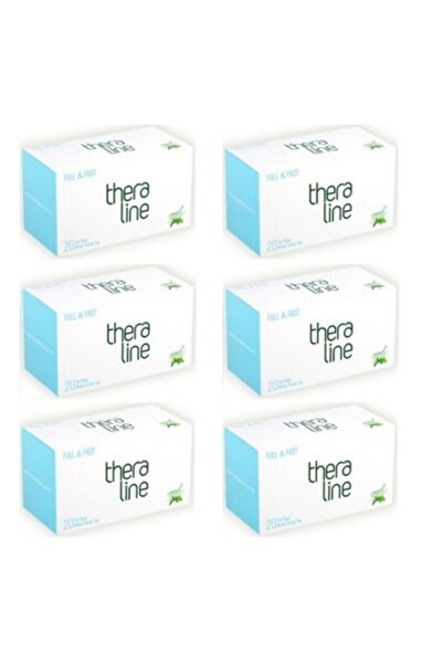 Theraline 120 Full & Fast Tea Filtered Bags - 6 Boxes