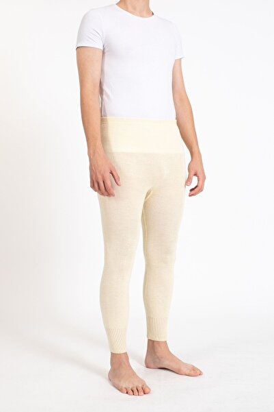 KonForYou Κρεμ κολάν Unisex Χειμερινό χοντρό μάλλινο κολάν εσωτερικά ρούχα