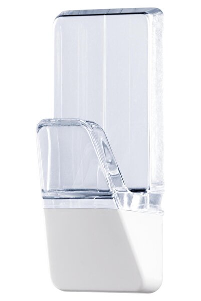 Tesa Powerstrips Şeffaf Askı, Beyaz