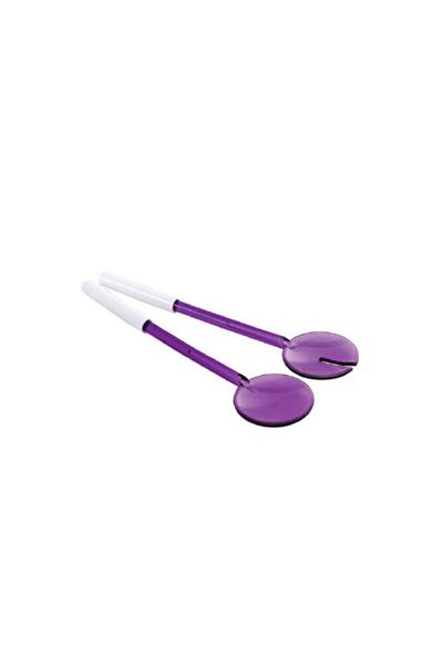 Bluoksweet Acrylic Double Ladle and Salad Tableware Spoon Set
