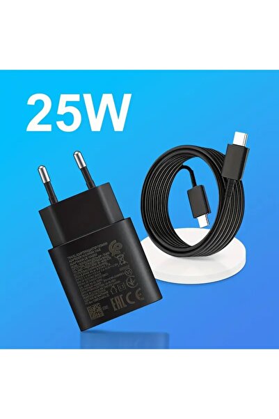 PDB Samsung Şarj Cihazı Süper Hızlı Şarj 25W USB C Duvar Şarj