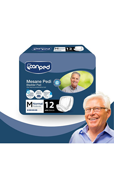 bgm Canped Erkek Mesane Pedi Normal 12 Adet -m- Idrar Kaçırmaya Özel Tasarım