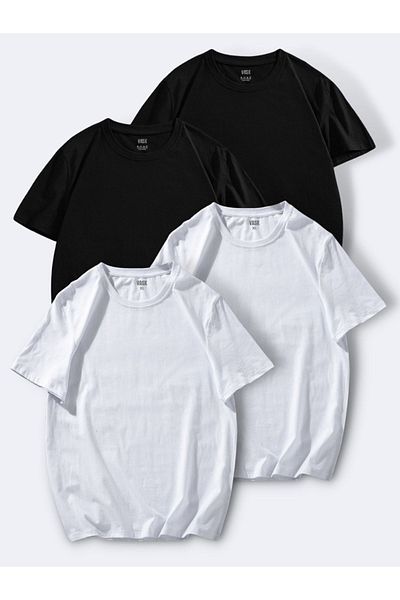 MODADEER Unisex Campaign Plain Basic Oversize Tshirt