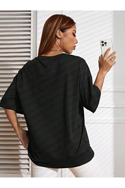 VASK Μπλουζάκι Unisex BOOK με στάμπα Oversize