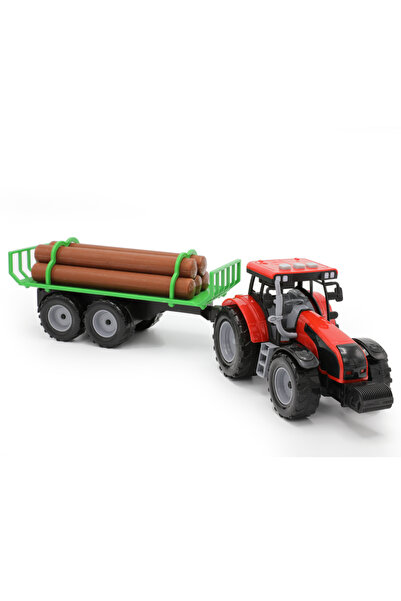 Genel Markalar Aya Toys Pilli Odunlu Traktör 40319