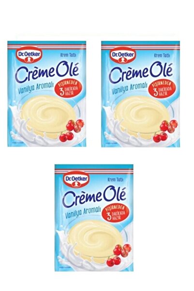 Dr. Oetker Creme Ole Vanilya Aromalı 110 gr  X 3 Adet