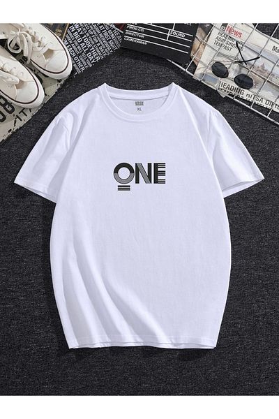 MODADEER Unisex One Printed Oversize Tshirt