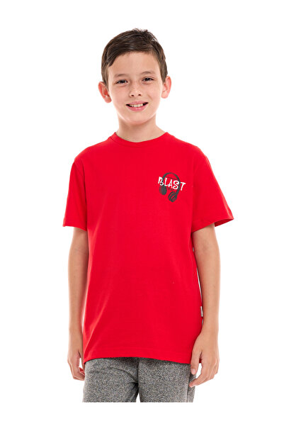 Victor and Jane By Styli Back Graphic Print T-Shirt & Shorts Set