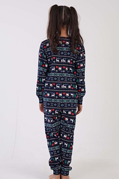 VİENETTA Pamuklu Kız Çocuk Tamamı Düğmeli Uzun Kol Tulum(5-6/11-12)
, 308015